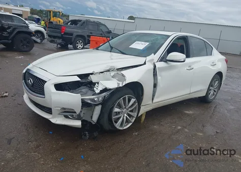 2014 Infiniti Q50 Premium из США, поврежденный, VIN JN1BV7AP8EM678321